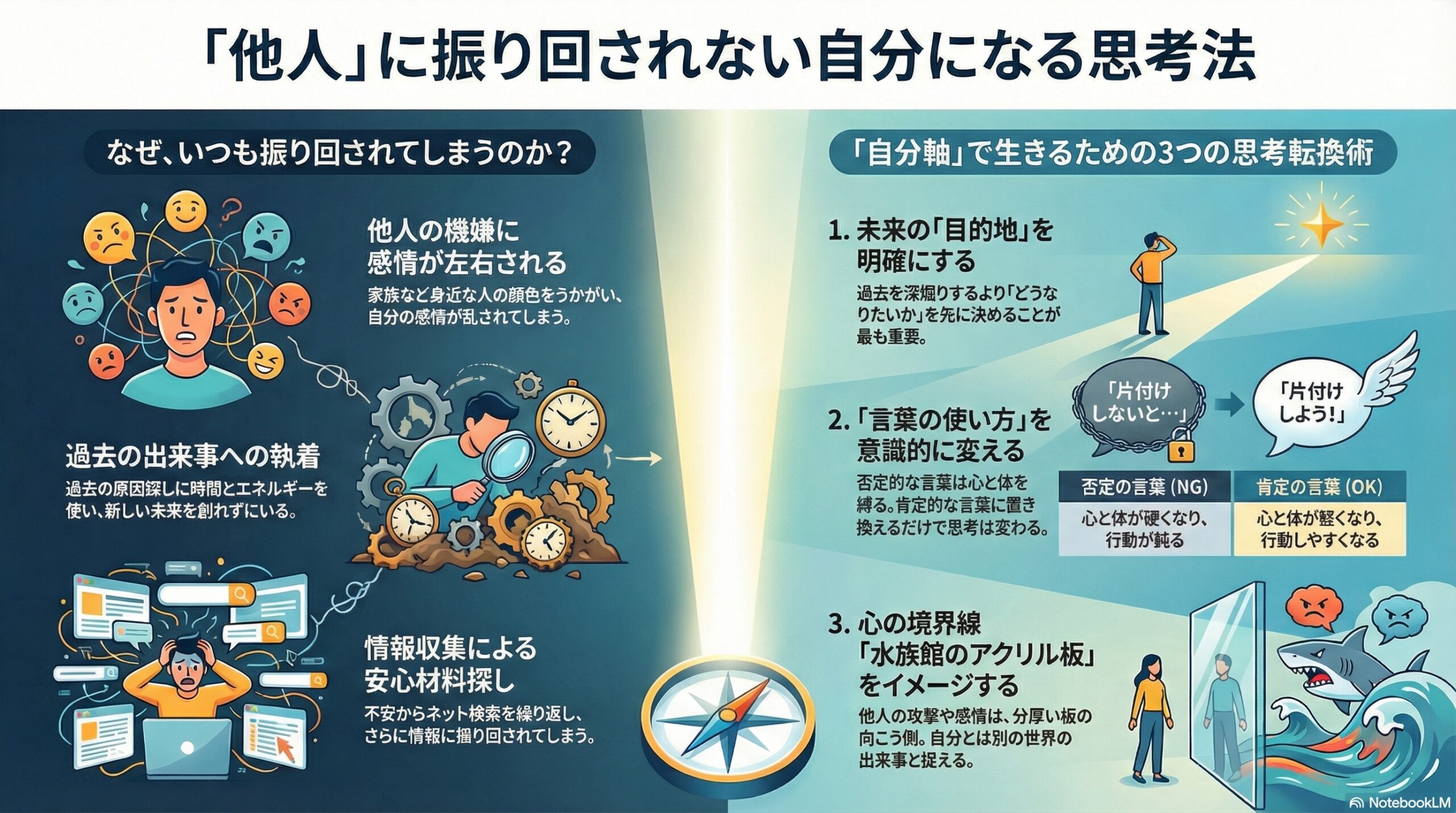 人に振り回されない自分になる