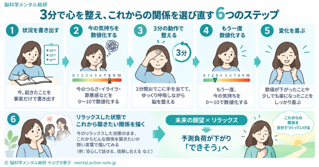 子どもとの関係がうまくいかず、今日もぶつかってしまう自分を変える、3分の自分との関わり方