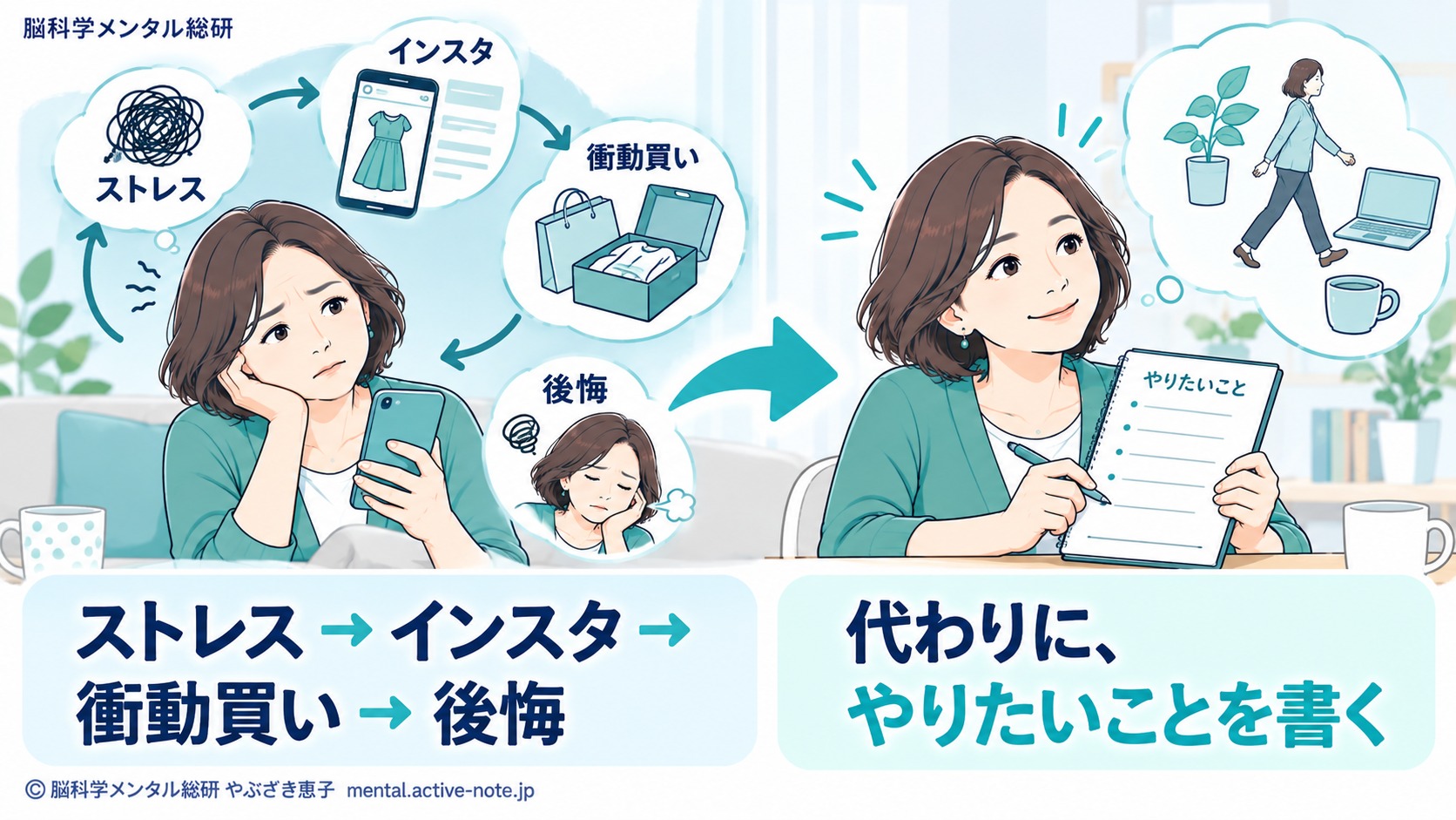ストレスを感じると衝動買いしてしまう50代経営者へ。後悔しないストレスとの向き合い方